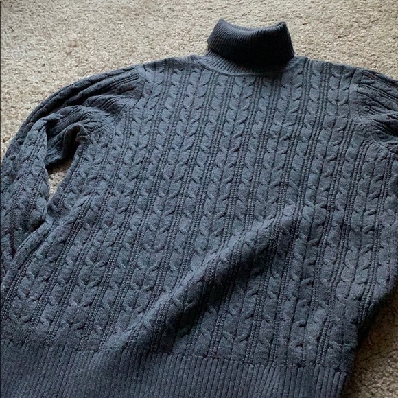 Grey turtle neck sweater - Picture 5 of 5